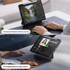 TabShell Touch-Connect iPad Keyboard Case (No Bluetooth Required)